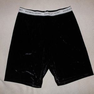Victoria’s Secret suede biker shorts